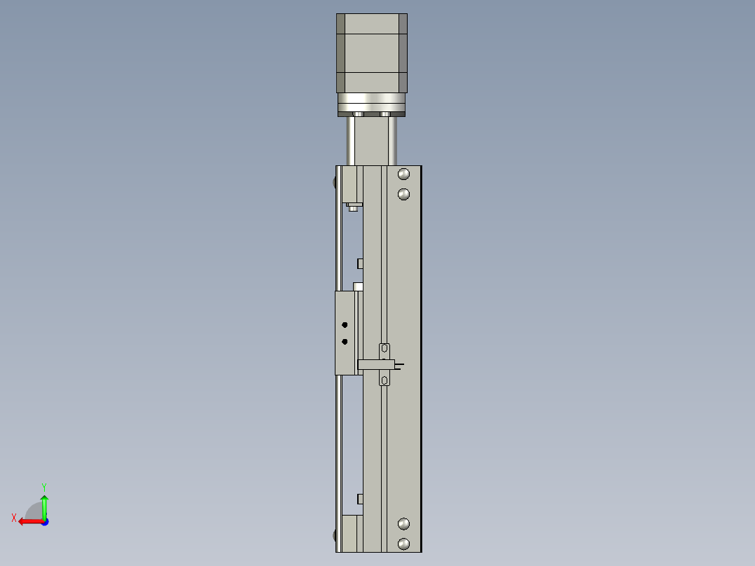 探头行走机构-LXYC-BOSS后视图