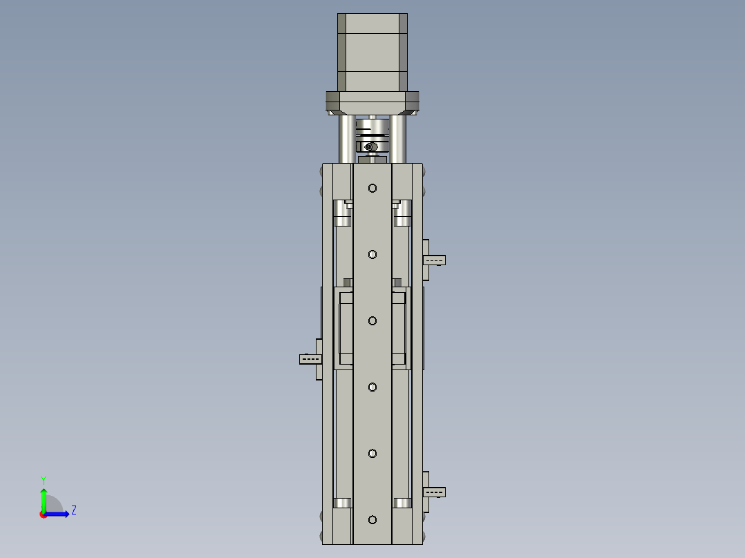 探头行走机构-LXYC-BOSS左视图
