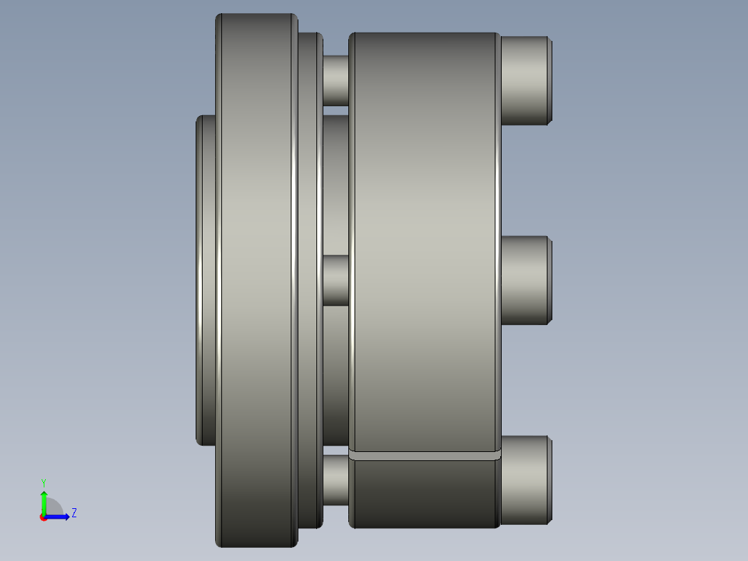 MLBA22S免键轴套左视图