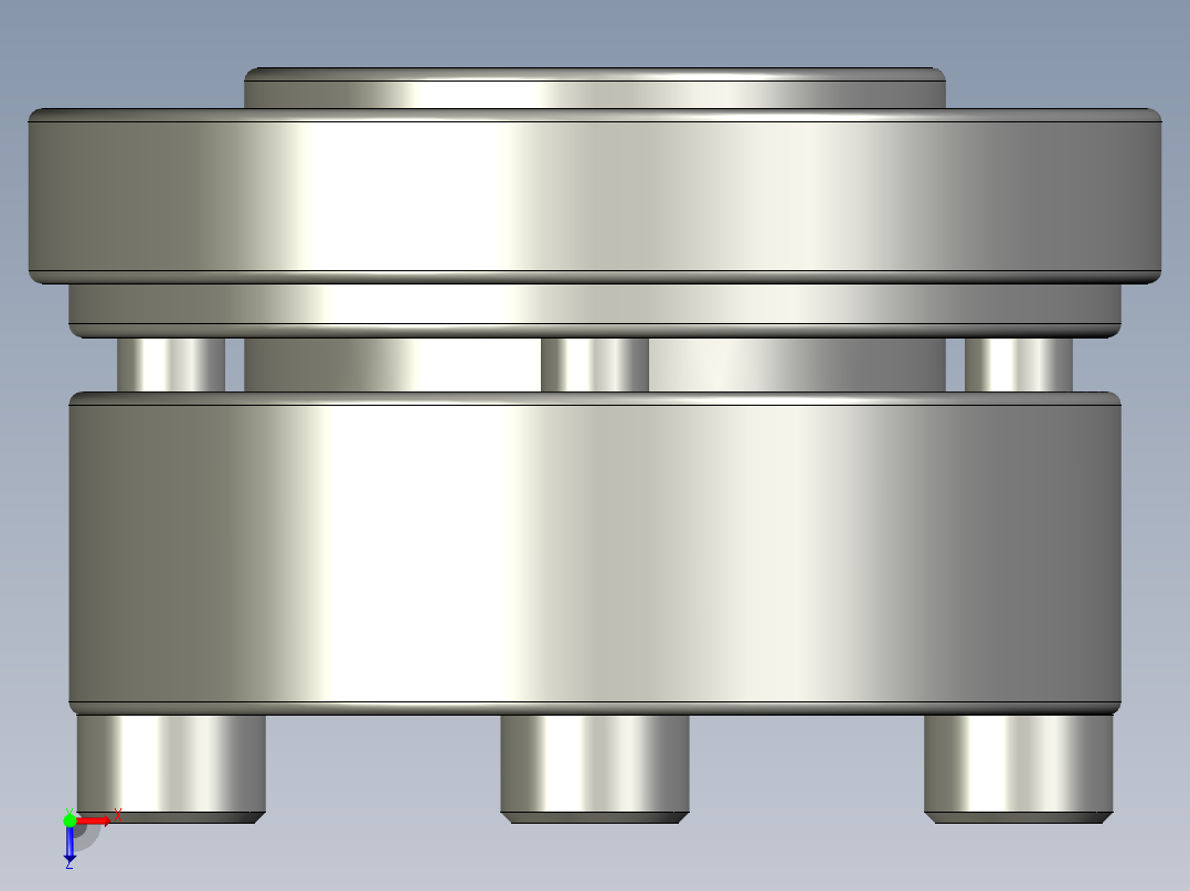 MLBA22S免键轴套俯视图