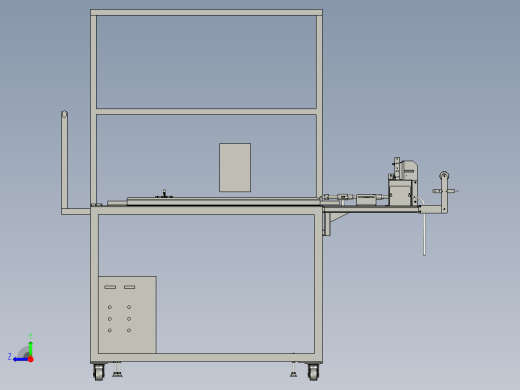 海绵内芯冲压设备右视缩略图
