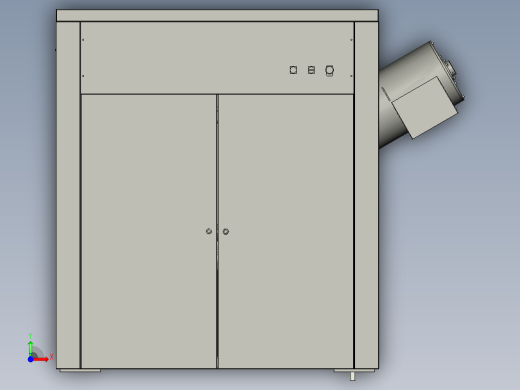 生活垃圾粉碎回收装置前视缩略图