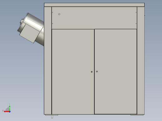 生活垃圾粉碎回收装置后视缩略图