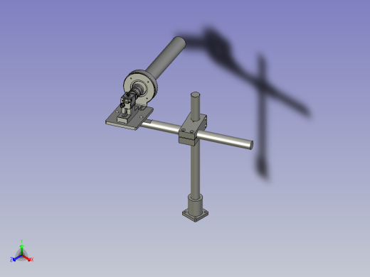 ZGD1V71FAE08-D000-固定CCD模组正等轴测缩略图