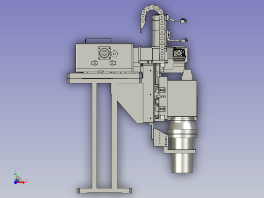 全自动铜膜天线切割检测自动化生产线S2d01-002激光切割组件前视缩略图