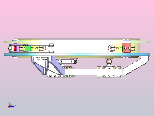 大镜子支架左视缩略图