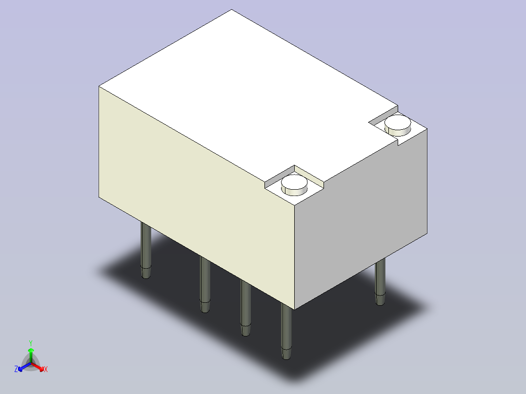 双缸蒸汽机配置正等轴测图