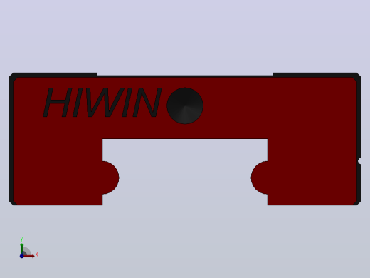 滑块MGN15C（HIWIN）前视缩略图