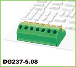 印刷电路板弹簧端子板DG 237 ( KF 237 ) - 5.08