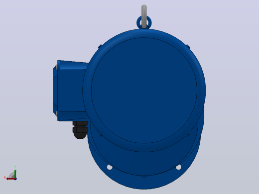RXF107法兰轴伸式安装斜齿轮减速机RX107-Y22-4P-180L-M1-0°-Φ350后视缩略图
