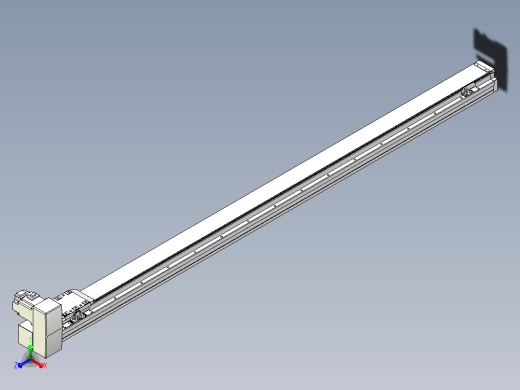 机器人皮带驱动直线轴TPA-GCB-80-P60-L1450-RU-M20-N3主视缩略图