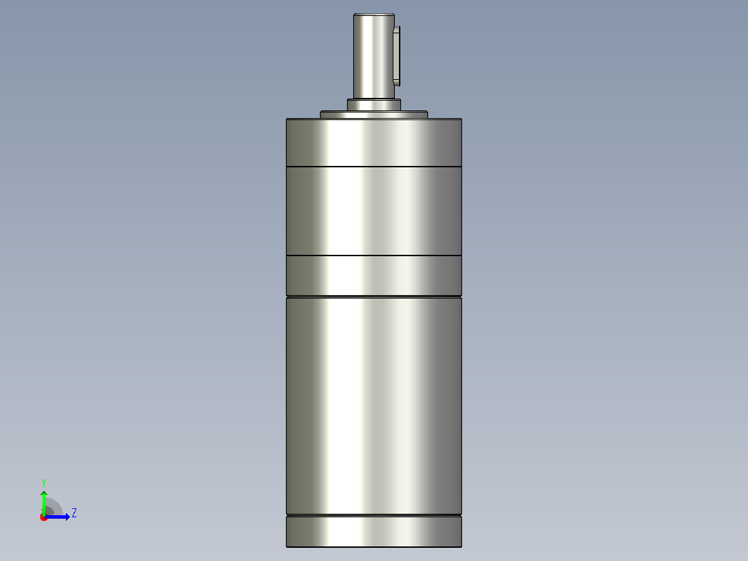 Z82BLDPN300W减速比一级整机左视图