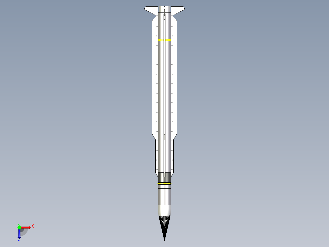 导弹 Missile俯视图
