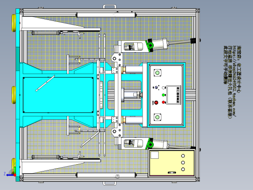 A7_家电壳折U机折弯机非标设备SW2014右视缩略图