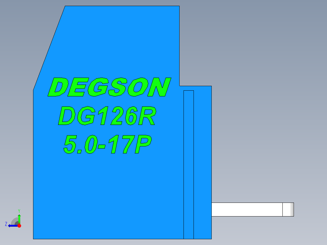DG126R-5.0-17P-12-00AH右视图