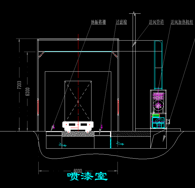 大型结构件喷漆烘干线方案