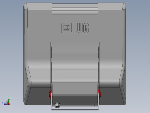 LED照明灯模型右视缩略图