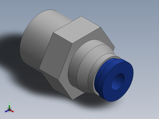Ø4 x 1-4G - CONEXÃO RETA (C02250428)