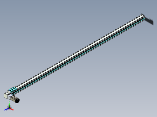 欧规系列-LB6A-L130-S2450-BL-ZP40-C3正等轴测缩略图