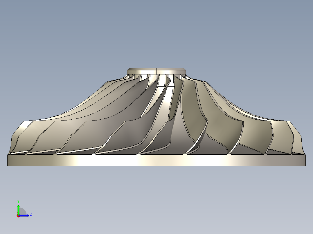 叶轮 (39)左视图