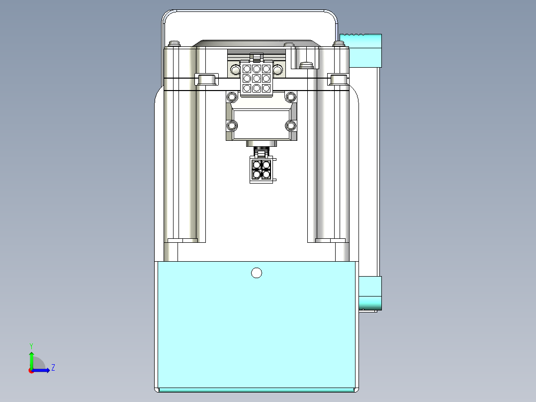 威洛博VBC同步带传动一无尘环境VBC14-L45-S900-BL-ZP75-C3左视图