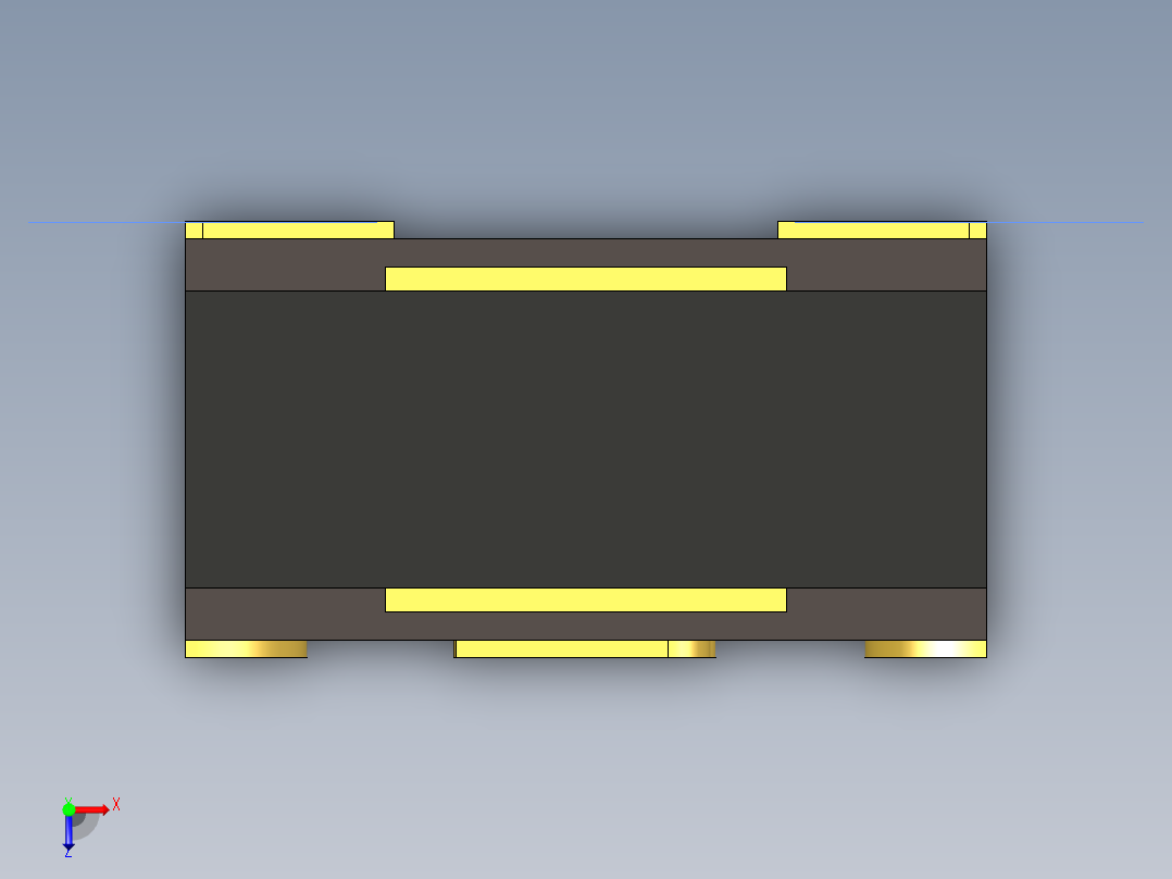 开关继电器保护 SM-MF-PSMF-C1.25俯视图