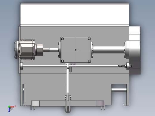 果园除草机设计-碎草机【含三维SolidWorks及9张CAD图纸】俯视缩略图
