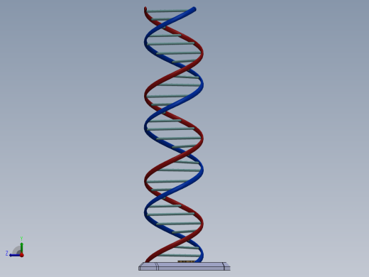 DNA基因染色体右视缩略图