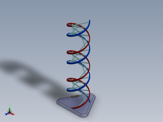 DNA基因染色体正等轴测缩略图