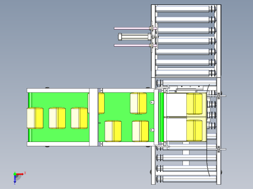 装箱线设计三维图==1469571==160俯视缩略图