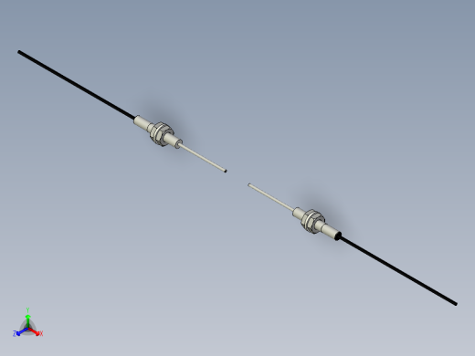 光纤元件对射型FT-D310-S正等轴测缩略图