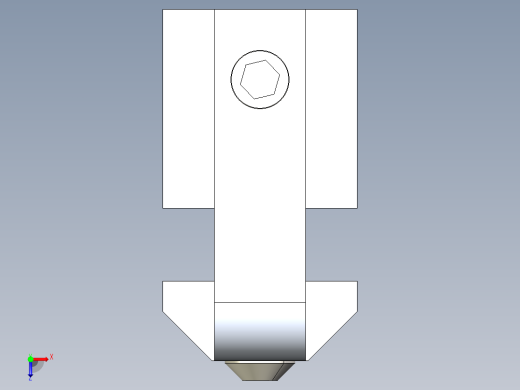 型材-BR 8-8 INNER BRACKET KJN535578俯视缩略图