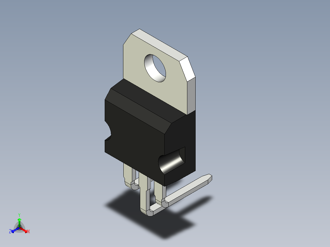TO-220AB-HB-ST主视图