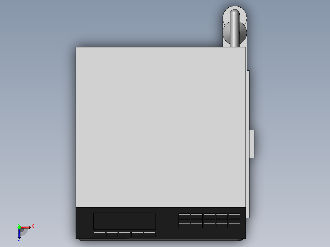 高效液相色谱仪俯视图