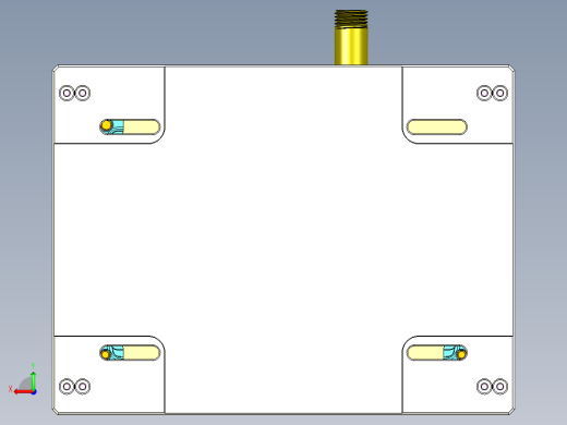 ZAZ00-A-笔记本CNC工装夹具三维模型CNC4铣弧度验证治具后视缩略图