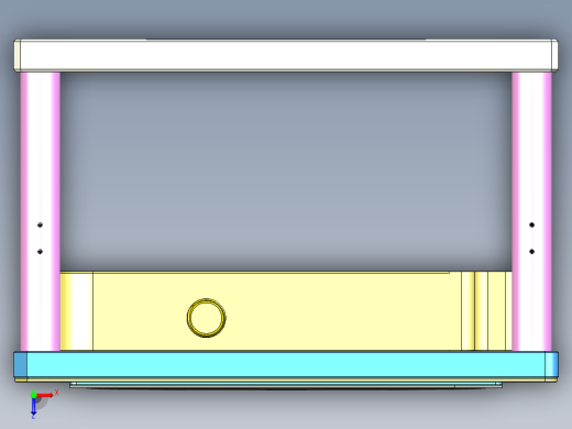 ZAZ00-A-笔记本CNC工装夹具三维模型CNC4铣弧度验证治具俯视缩略图