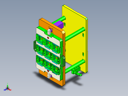 G2-笔记本CNC工装夹具三维模型CNC1-S