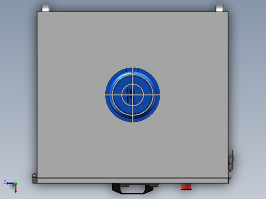单机滤筒除尘器俯视缩略图
