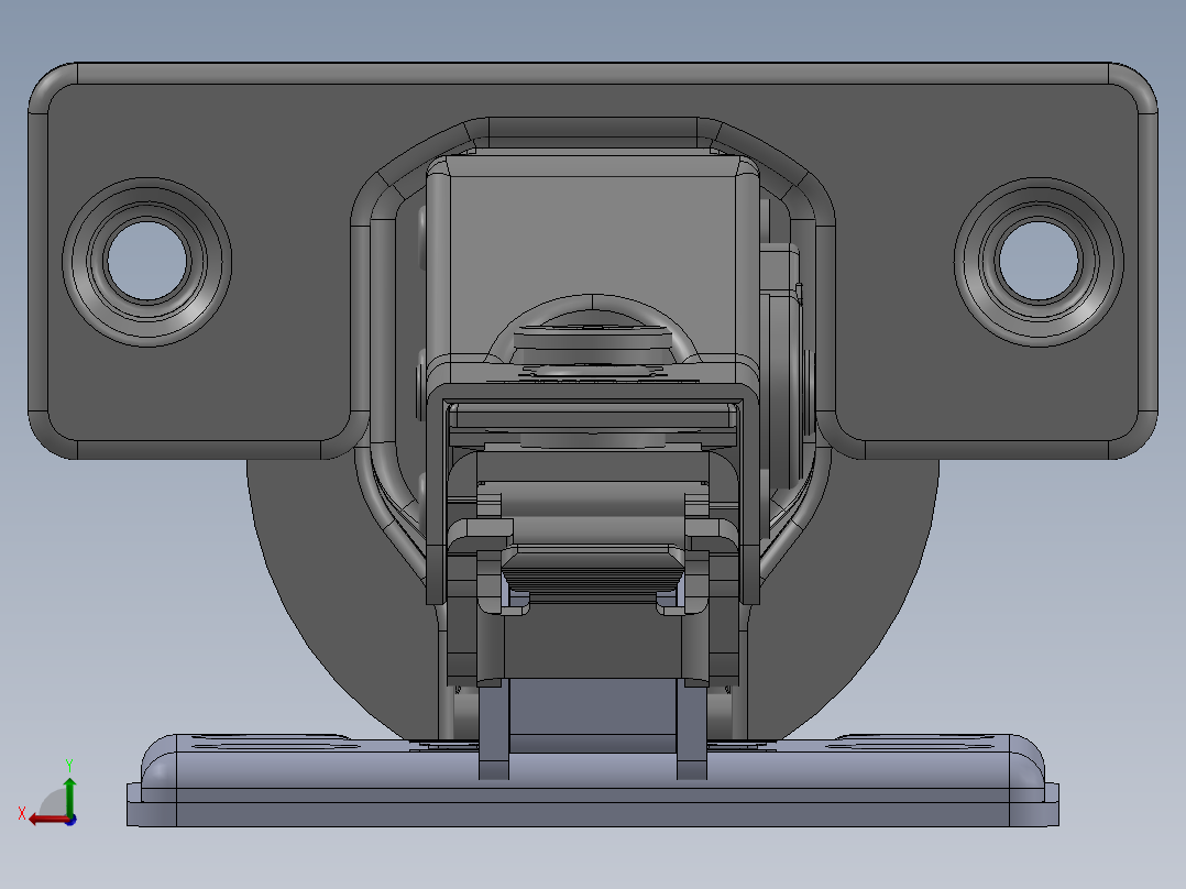 铰链、铰链360-d26-9t-360-p后视图