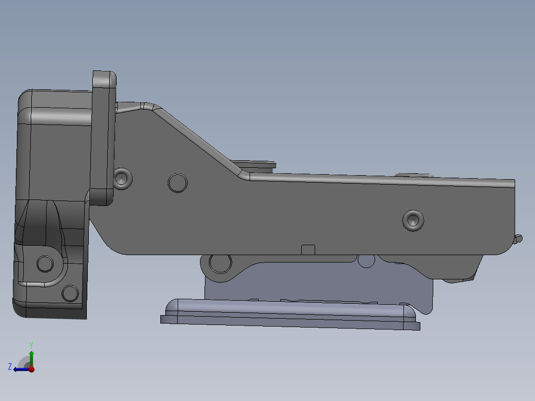 铰链、铰链360-d26-9t-360-p右视图