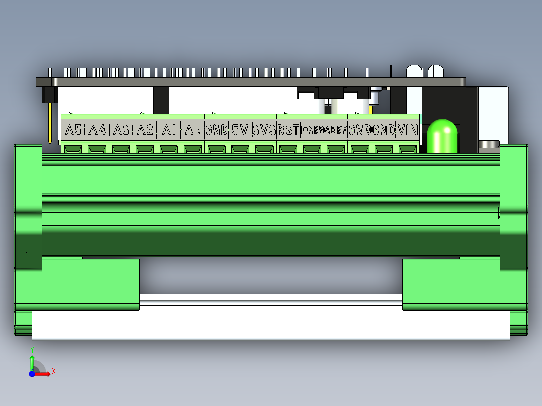 电路板、主板(12)前视图