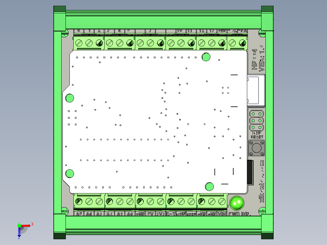 电路板、主板(12)俯视图
