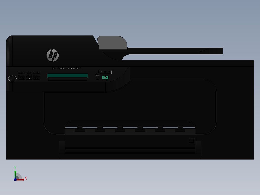 打印机(13)前视图