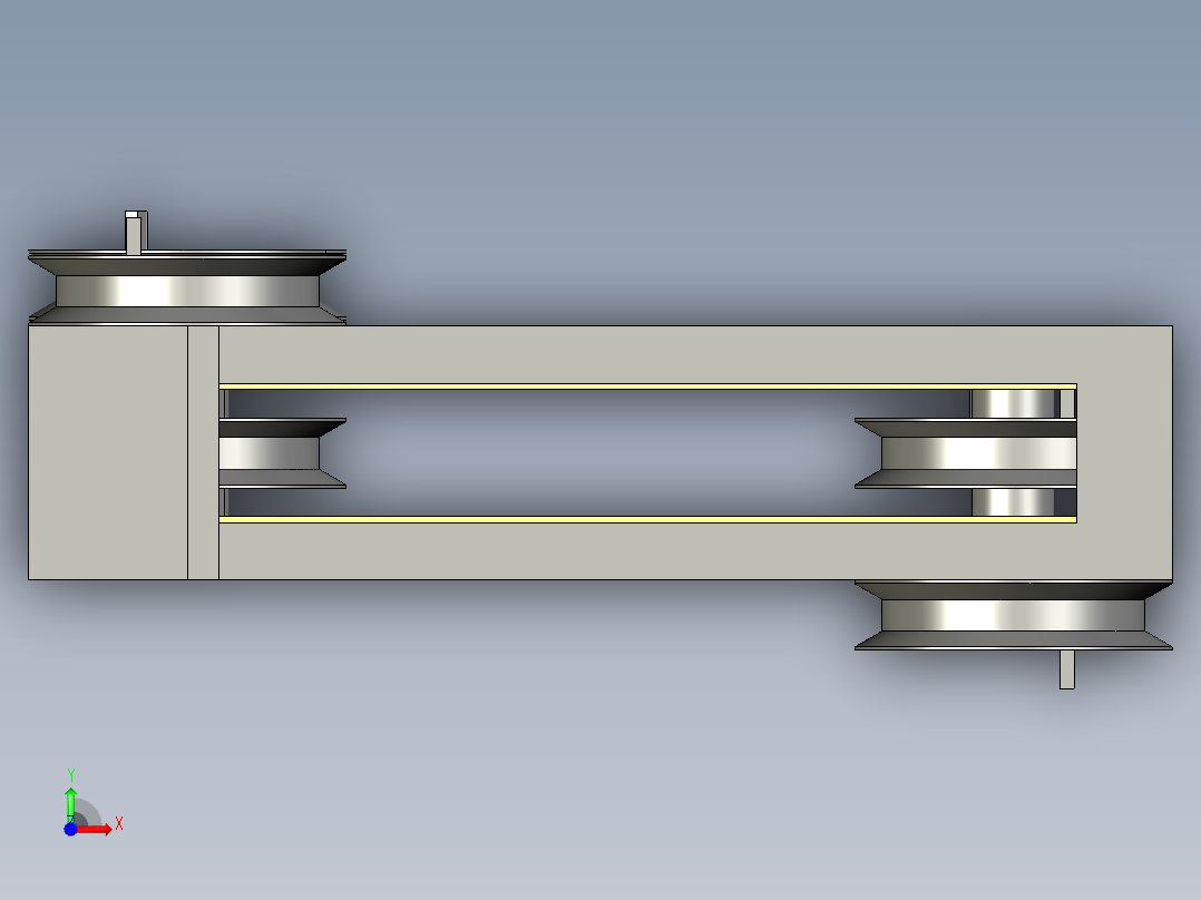新型硬币分拣机前视图