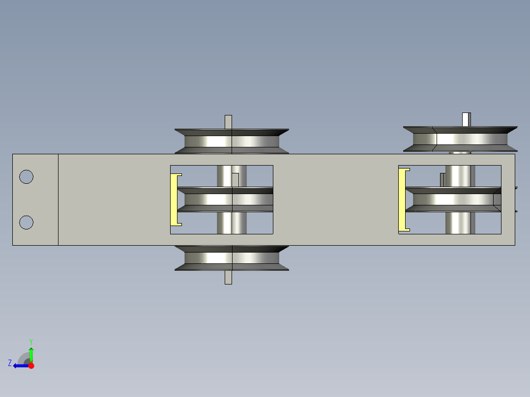 新型硬币分拣机右视图