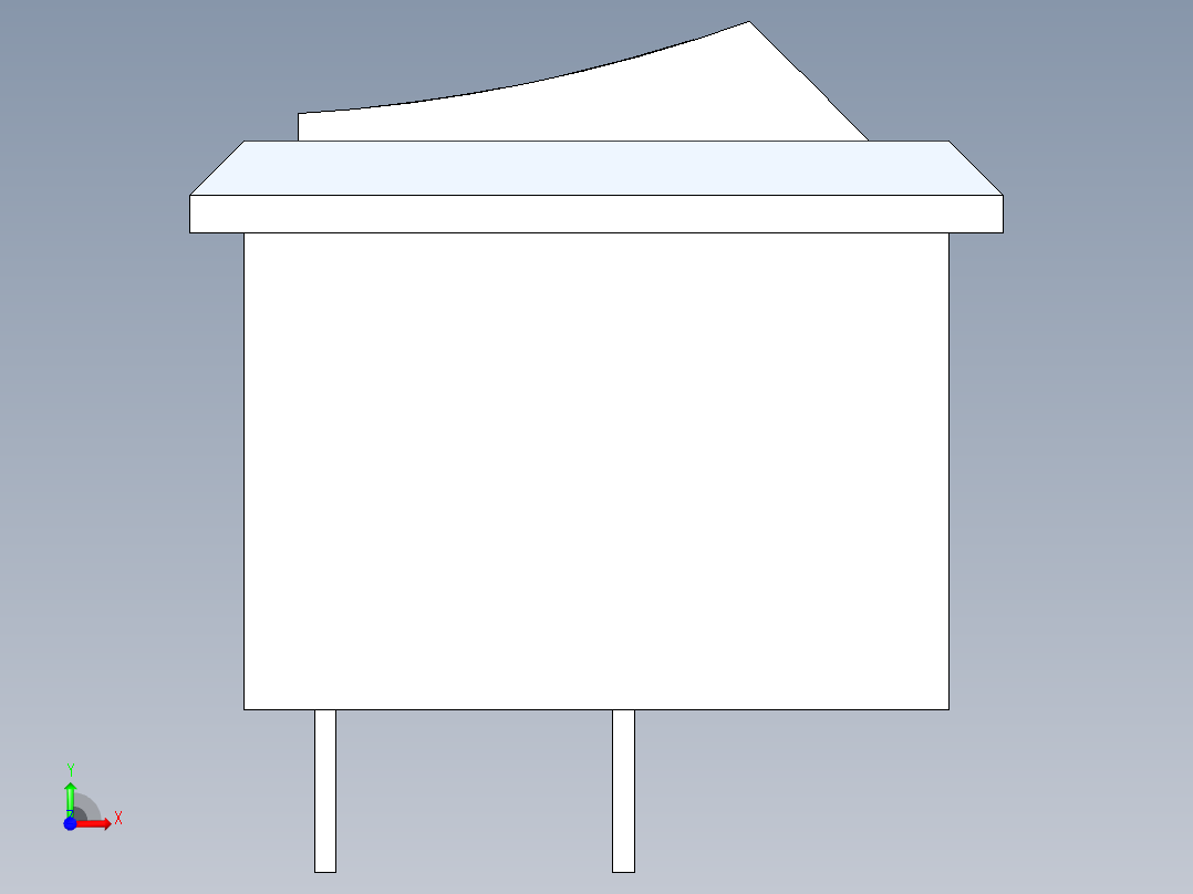 15毫米双引脚开关前视图