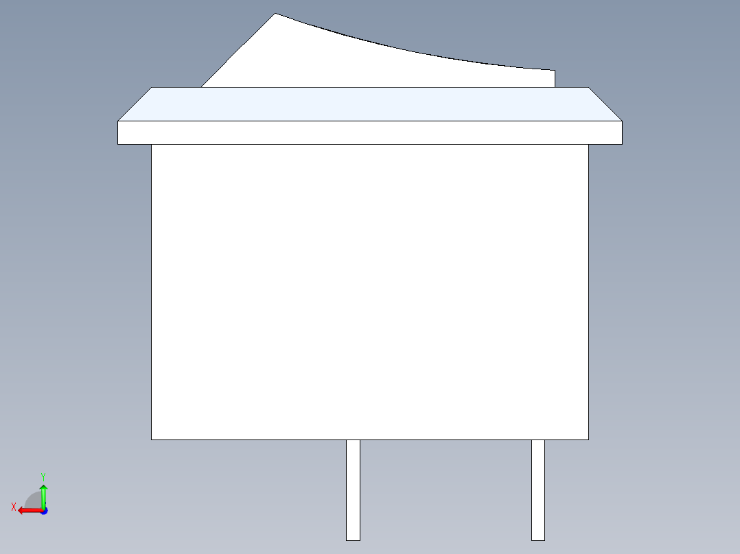 15毫米双引脚开关后视图