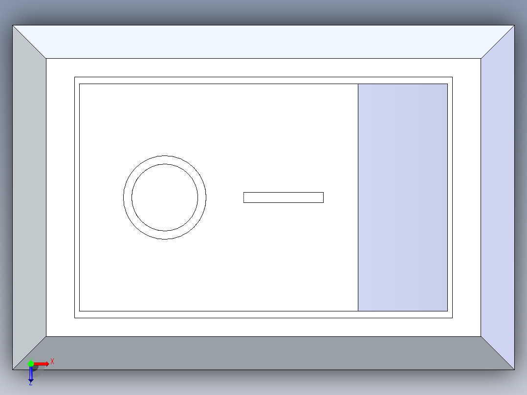 15毫米双引脚开关俯视图