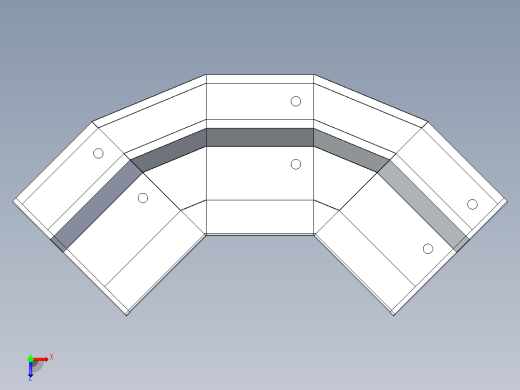 转角操作台俯视缩略图