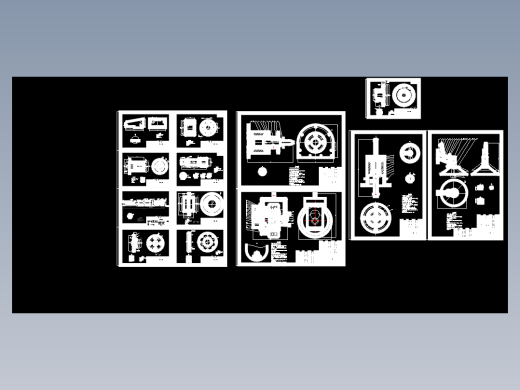 电动清扫车结构设计图纸